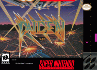 Raiden Trad Super Nintendo  box art